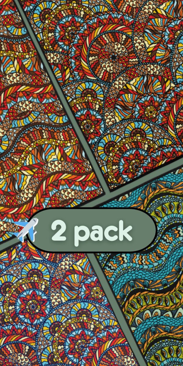 Gallery image showing 2 travel towels