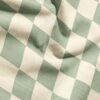 Lucid Sage minimalist gym towel – zoomed in to show fabric details