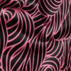 Swell Berry minimalist gym towel – zoomed in to show fabric details